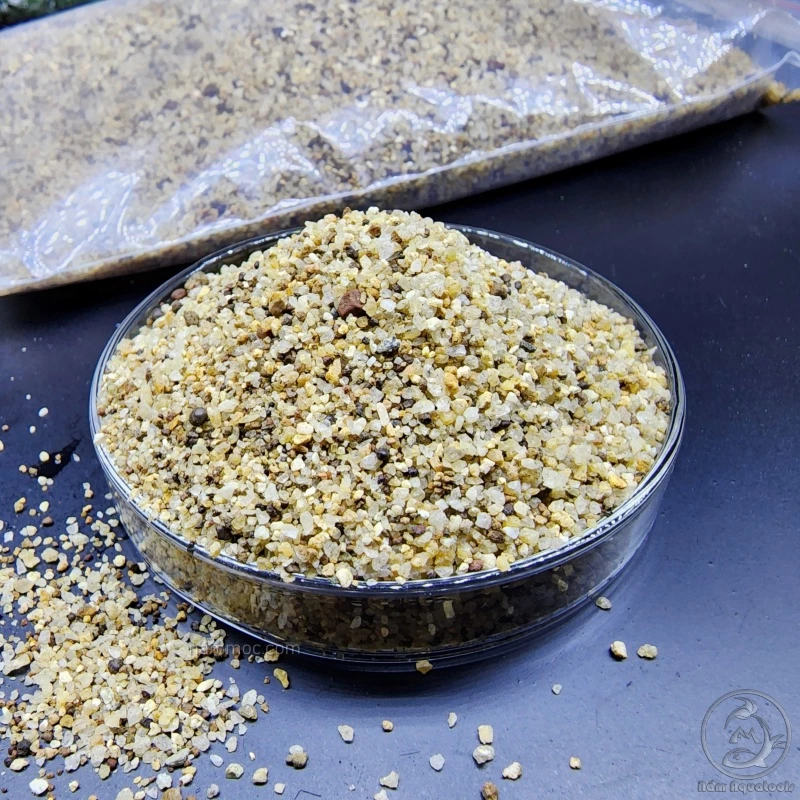 Cát Suối Nâu Vàng Hạt Lớn